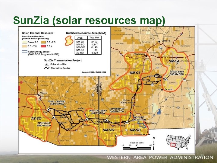 Sun. Zia (solar resources map) 29 