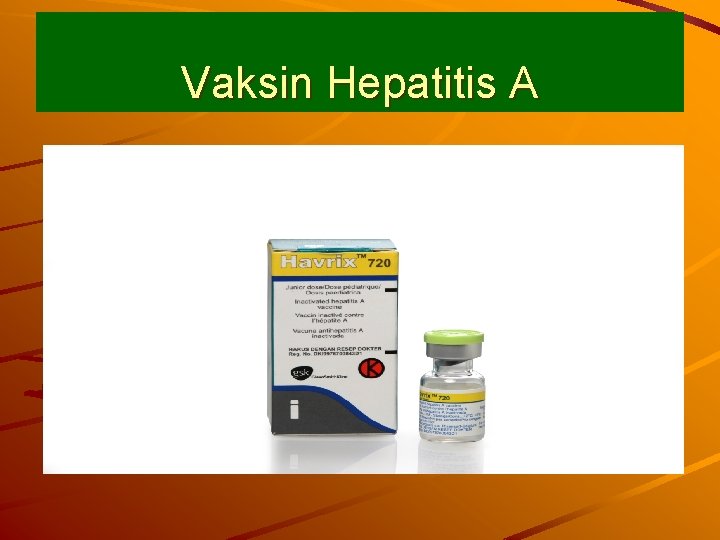 Vaksin Hepatitis A 