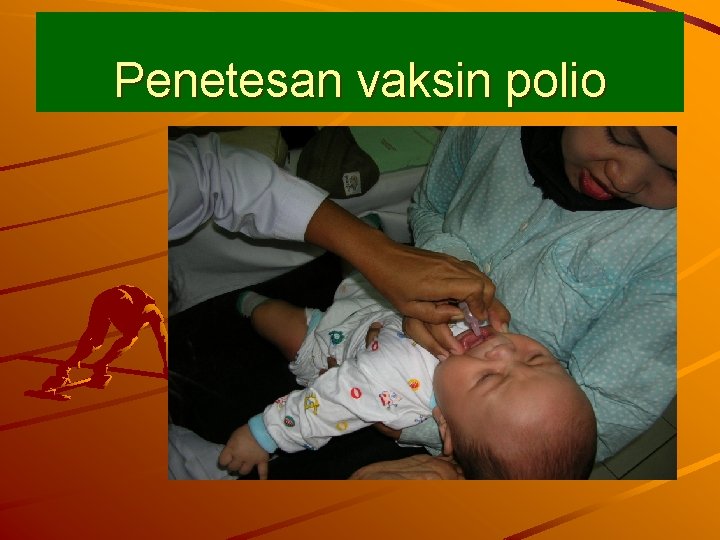 Penetesan vaksin polio 