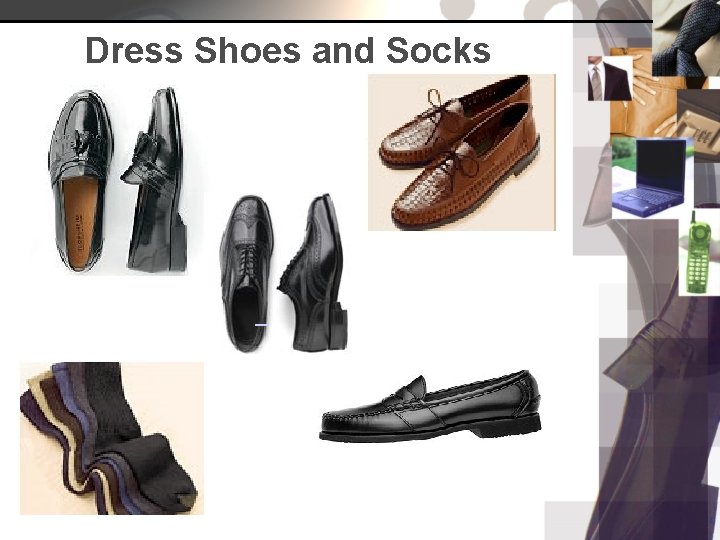 Dress Shoes and Socks 