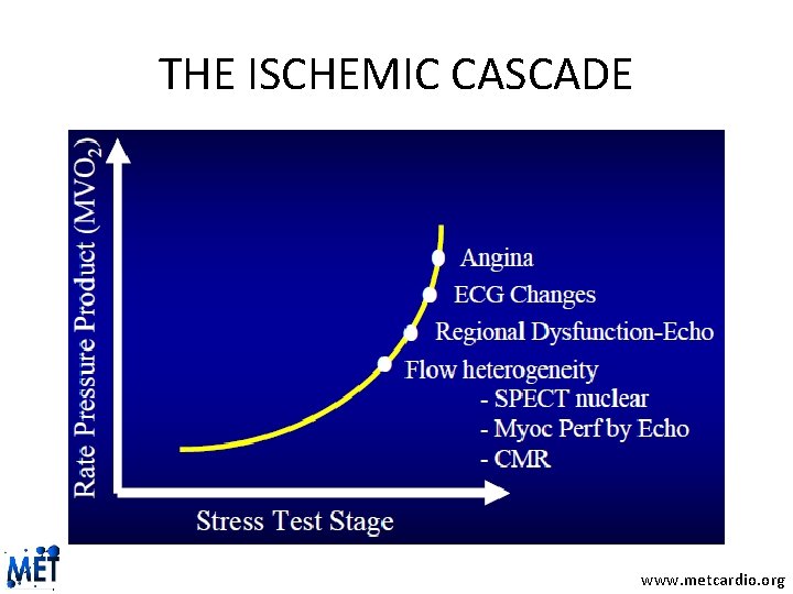 THE ISCHEMIC CASCADE www. metcardio. org 