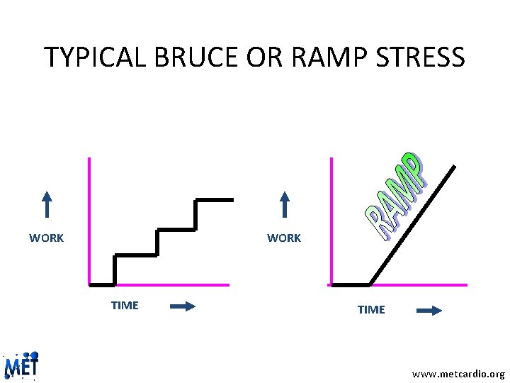 TYPICAL BRUCE OR RAMP STRESS WORK TIME www. metcardio. org 