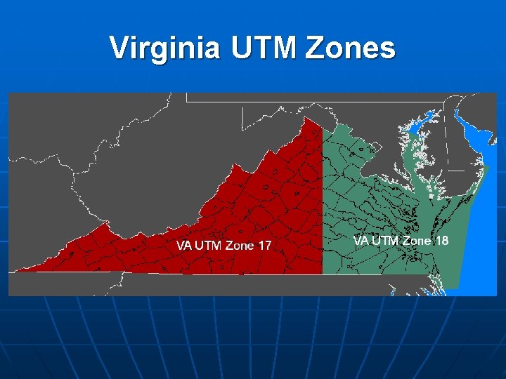 Virginia UTM Zones 