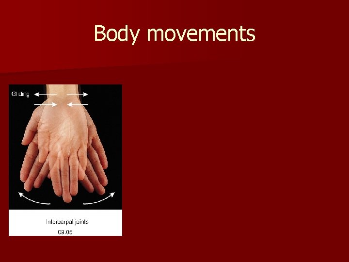 Body movements 