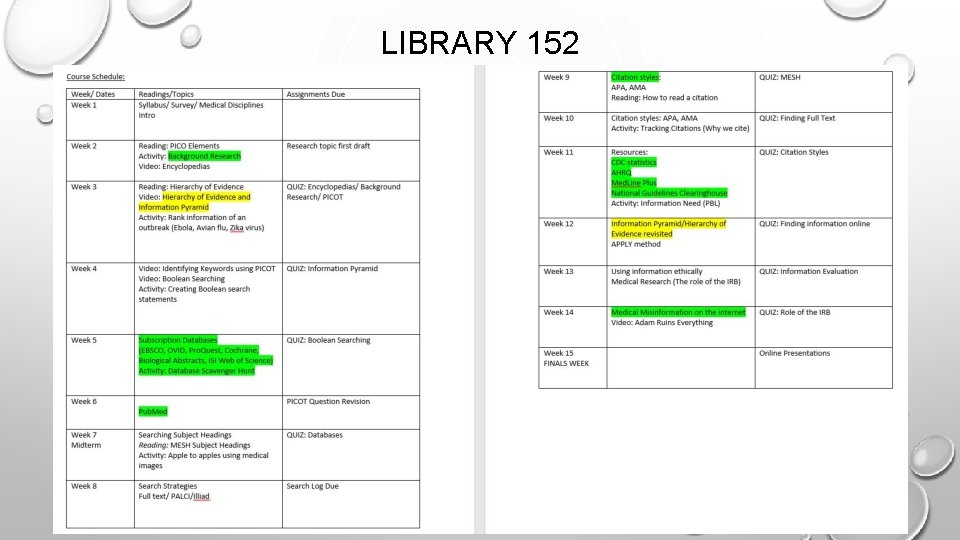 LIBRARY 152 