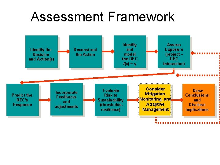 Assessment Framework Identify the Decision and Action(s) Predict the REC’s Response Deconstruct the Action