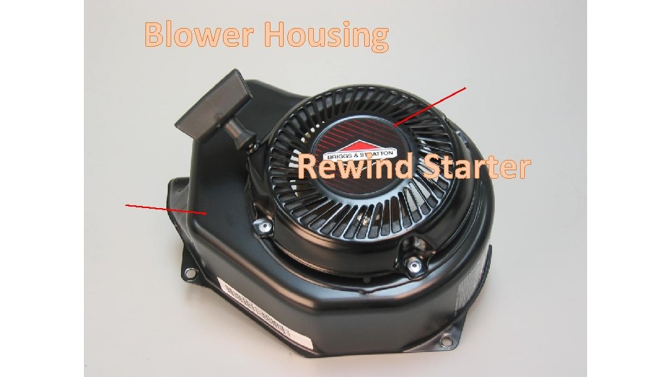 Blower Housing Rewind Starter 