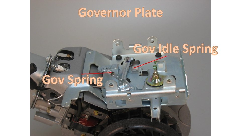 Governor Plate Gov Idle Spring Gov Spring 