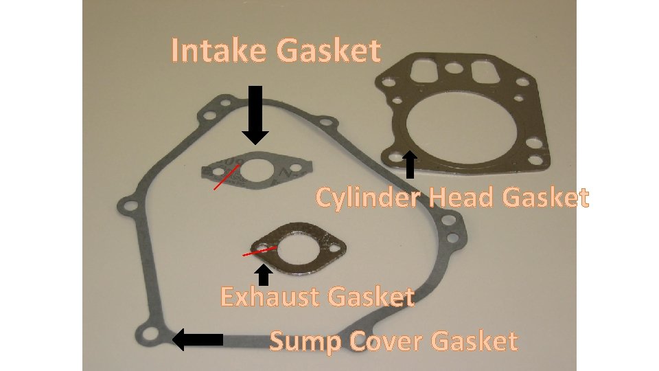 Intake Gasket Cylinder Head Gasket Exhaust Gasket Sump Cover Gasket 