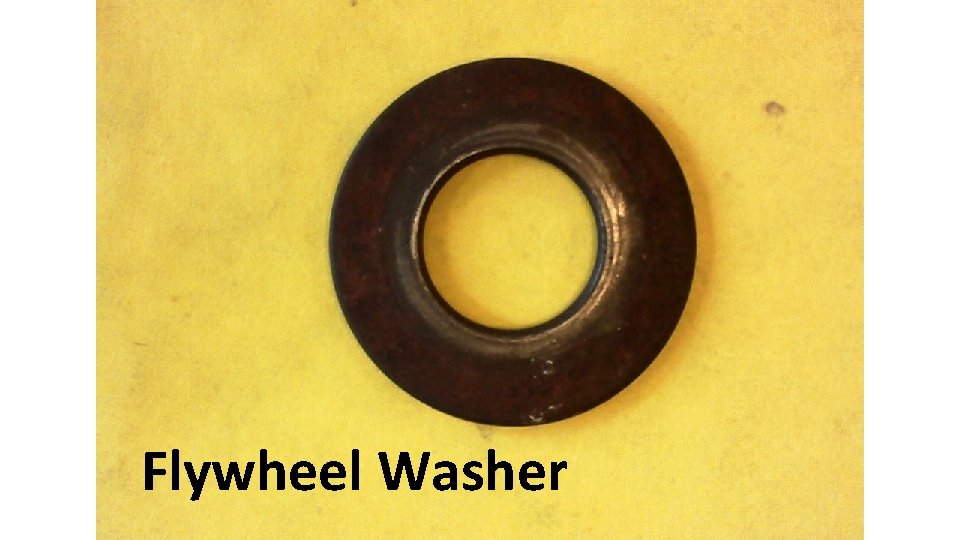 Flywheel Washer 