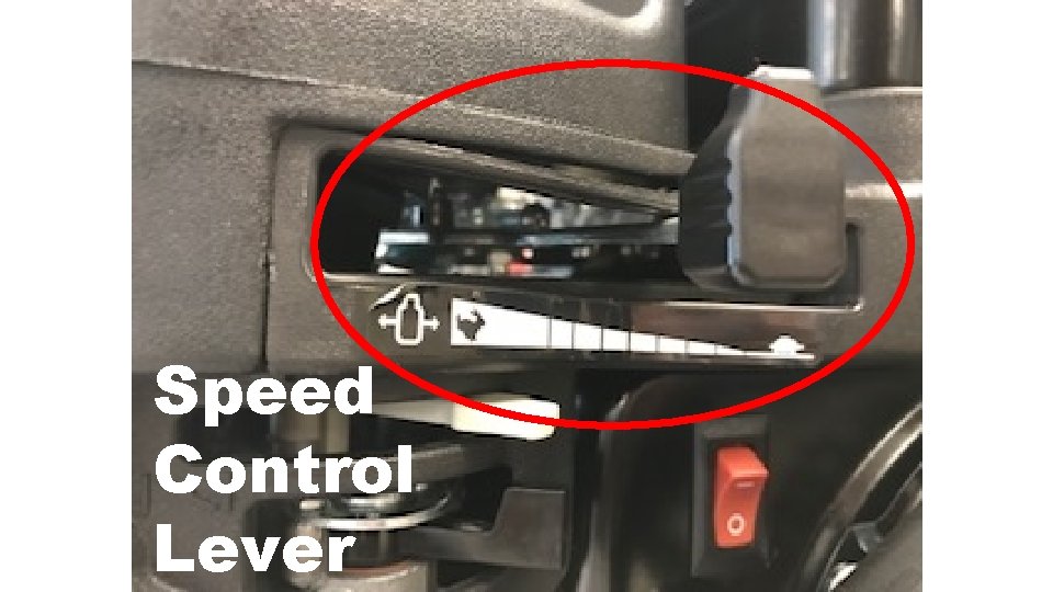 Speed Control Lever 