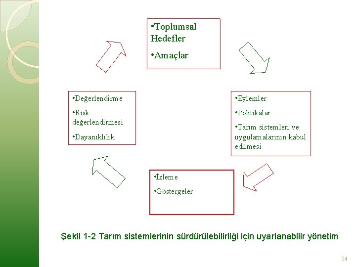  • Toplumsal Hedefler • Amaçlar • Değerlendirme • Eylemler • Risk değerlendirmesi •