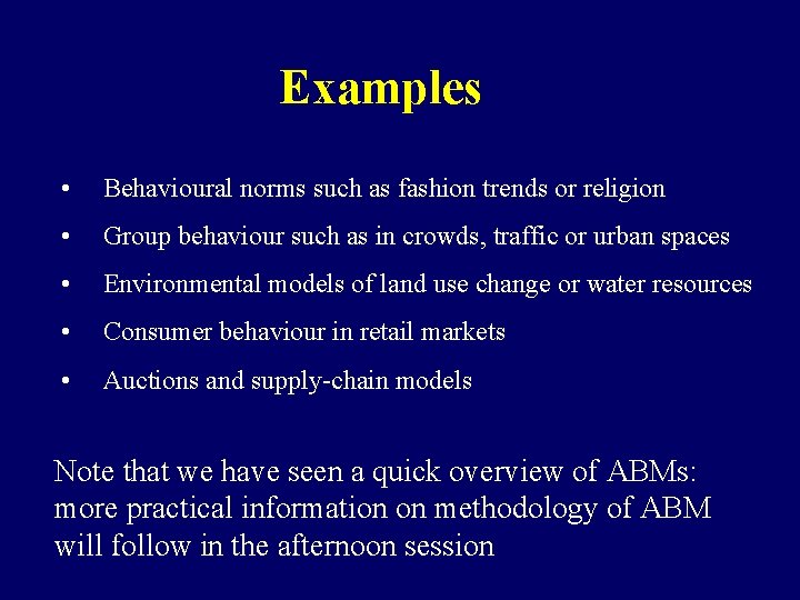 Examples • Behavioural norms such as fashion trends or religion • Group behaviour such