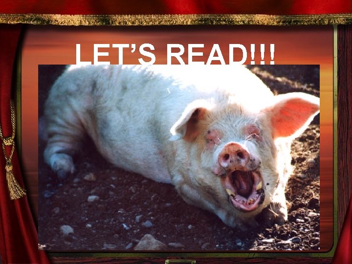 LET’S READ!!! 