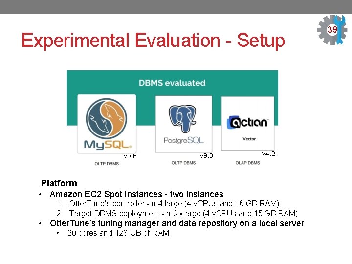 Experimental Evaluation - Setup v 5. 6 v 9. 3 v 4. 2 Platform