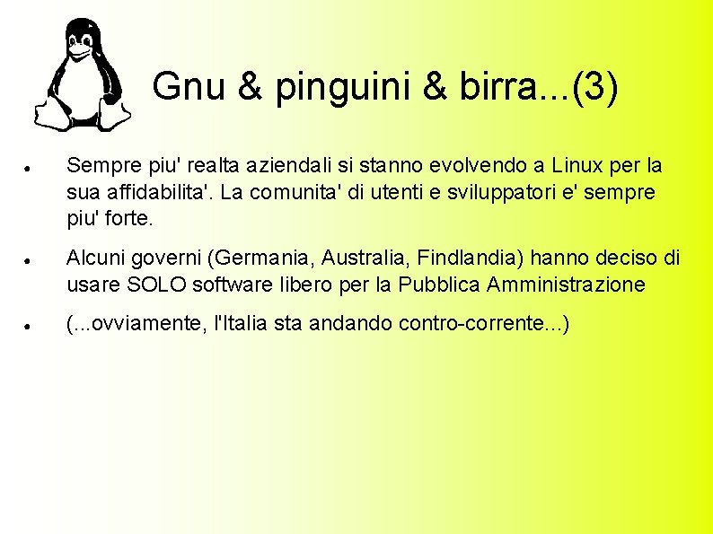 Gnu & pinguini & birra. . . (3) ● ● ● Sempre piu' realta