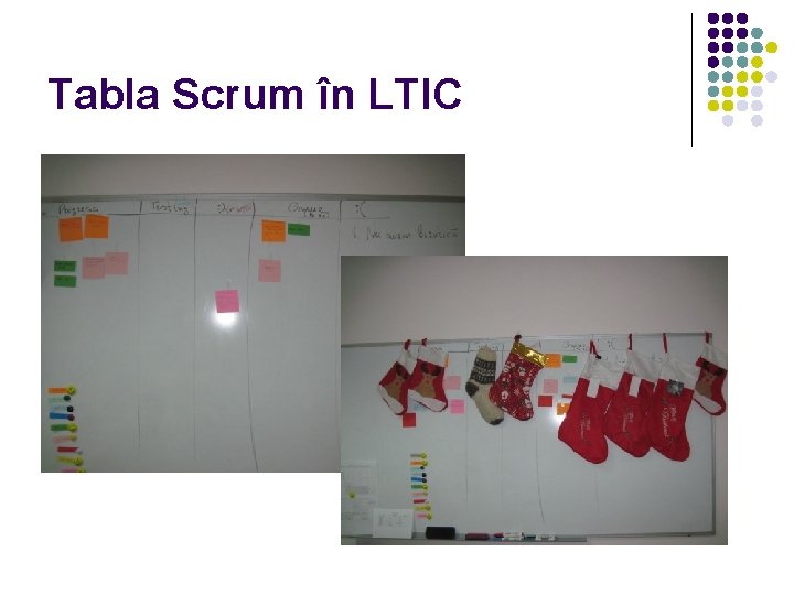 Tabla Scrum în LTIC 