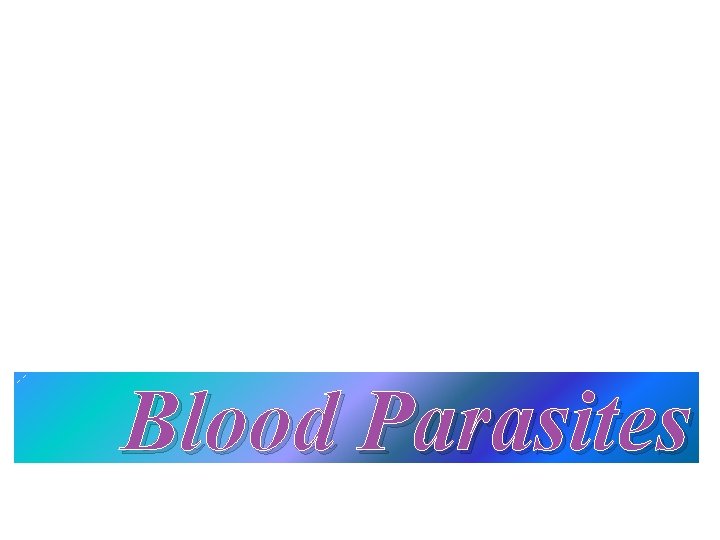 Blood Parasites 