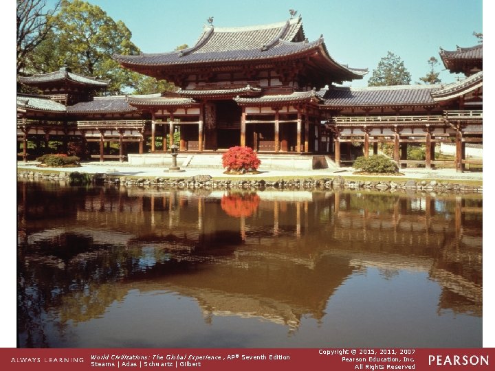 Figure 13. 3 Tang era architecture at the Phoenix Pavilion in Japan. Some of