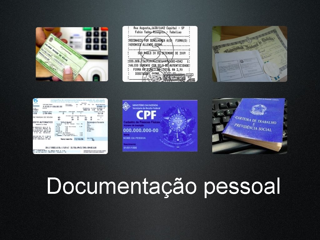 Documentação pessoal 