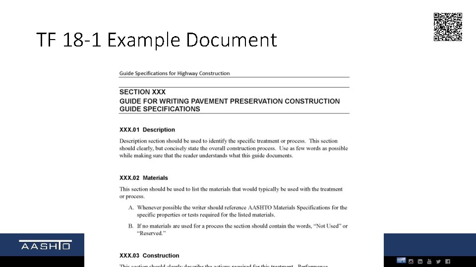 TF 18 -1 Example Document 