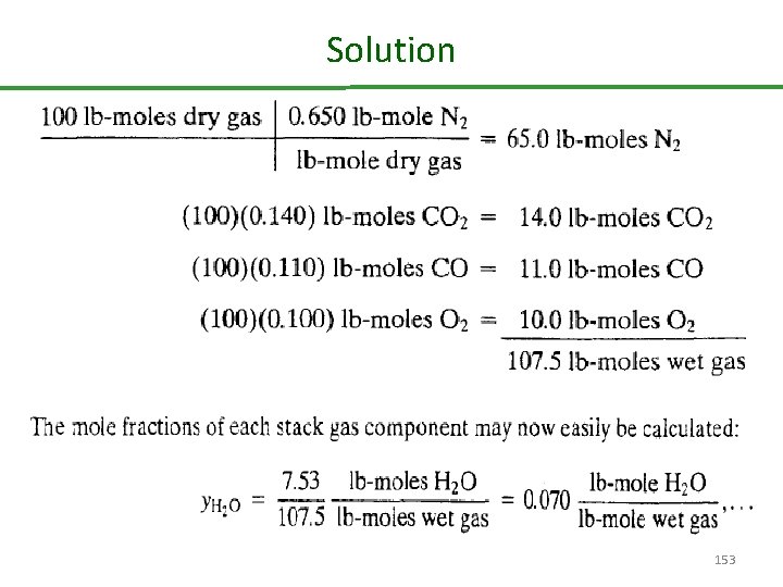 Solution 153 