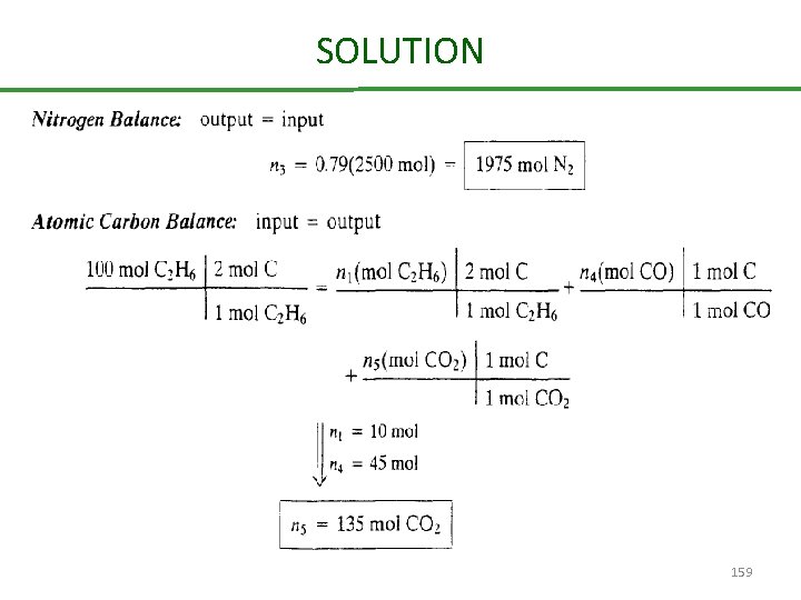 SOLUTION 159 