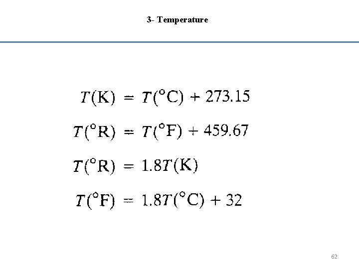 3 - Temperature 62 
