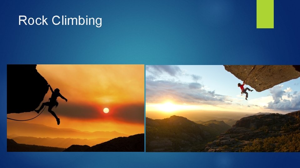 Rock Climbing 