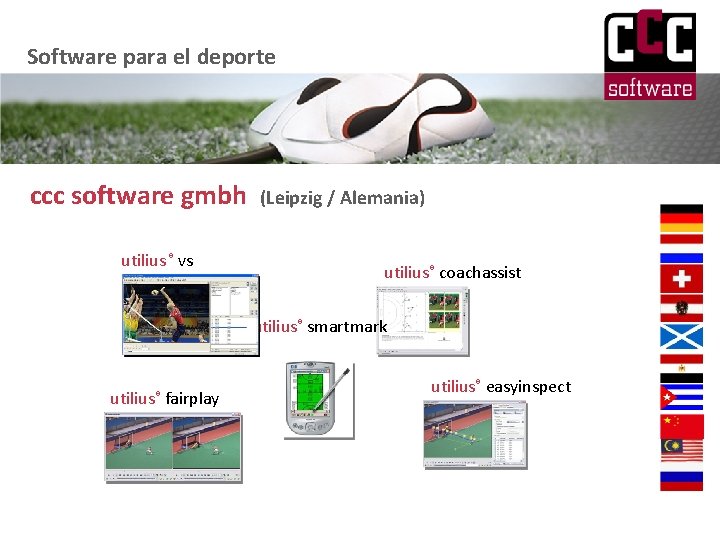 Software para el deporte ccc software gmbh utilius ® vs (Leipzig / Alemania) utilius®