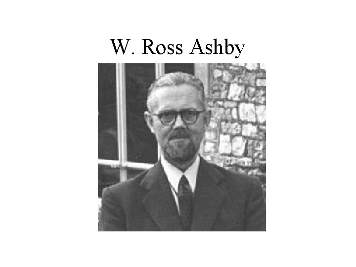 W. Ross Ashby 