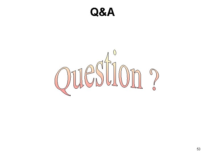 Q&A 53 