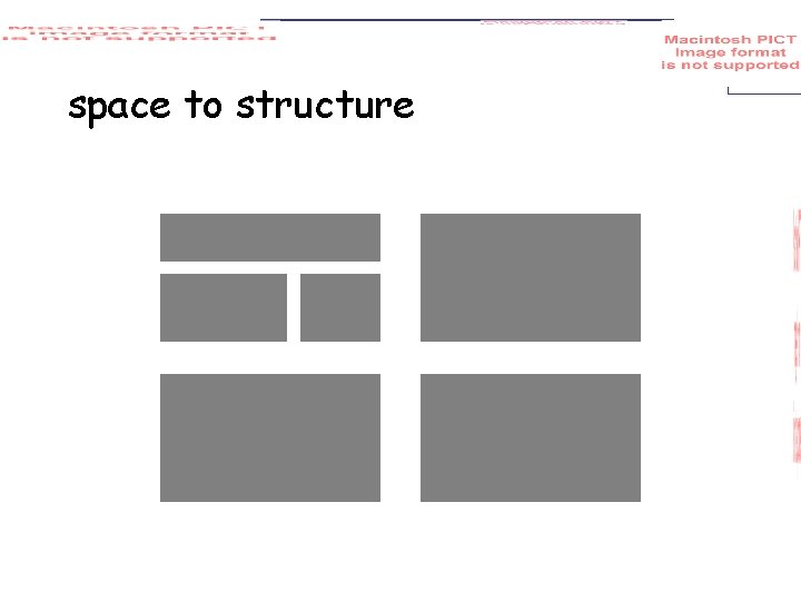 space to structure 