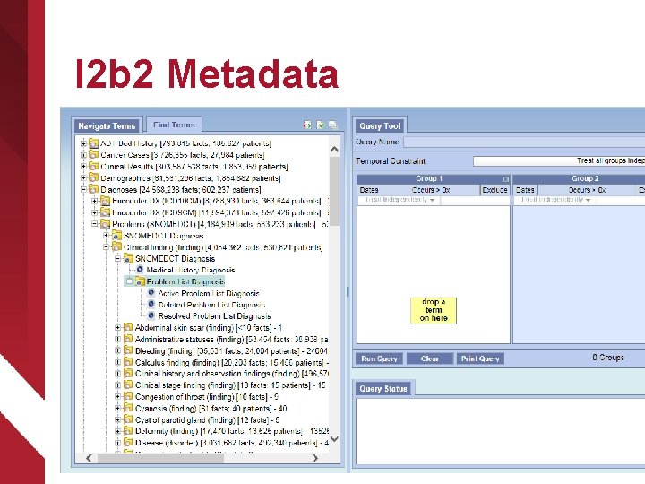 I 2 b 2 Metadata Ø I 2 b 2 client employs reference ontologies