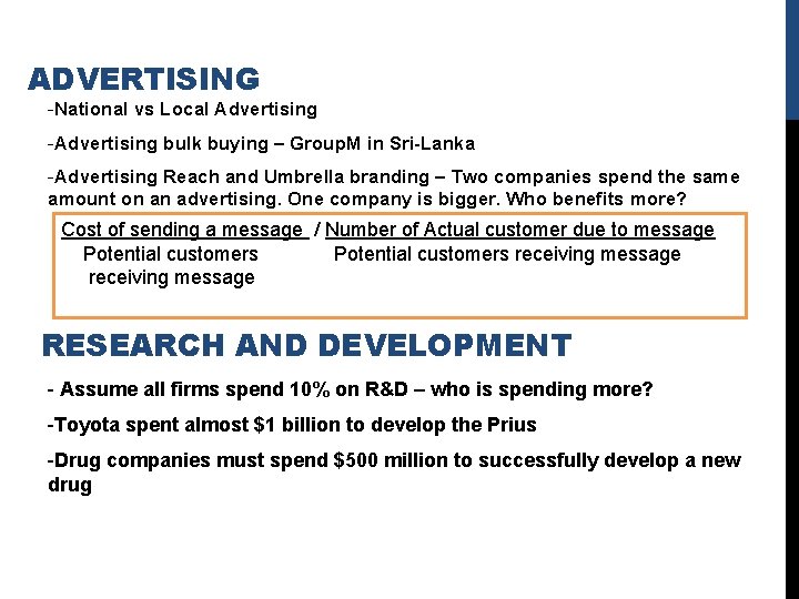 ADVERTISING -National vs Local Advertising -Advertising bulk buying – Group. M in Sri-Lanka -Advertising