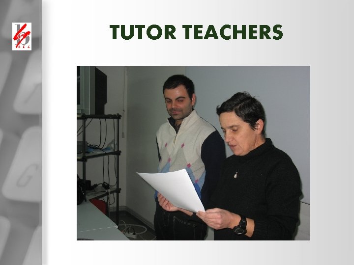 TUTOR TEACHERS 