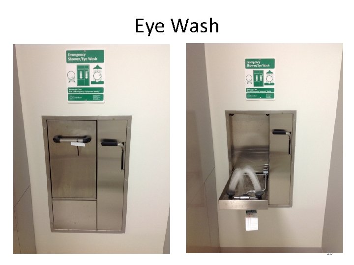 Eye Wash 20 