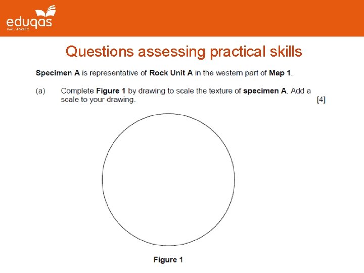 Questions assessing practical skills 