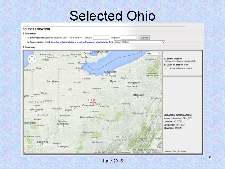Selected Ohio June 2015 9 