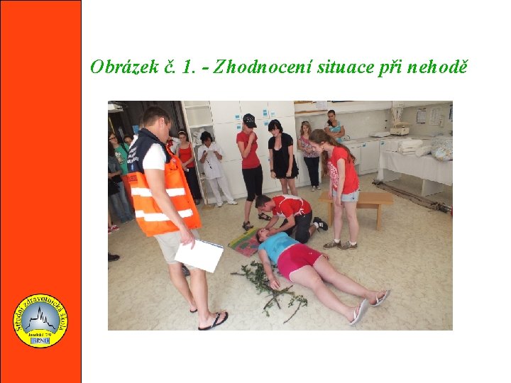 Obrázek č. 1. - Zhodnocení situace při nehodě 