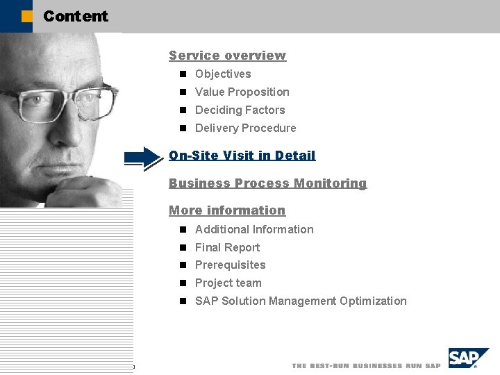 Content Service overview n Objectives n Value Proposition n Deciding Factors n Delivery Procedure