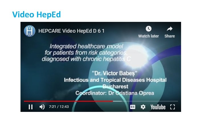 Video Hep. Ed 