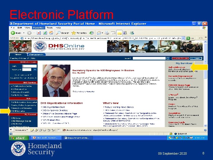 Electronic Platform 09 September 2020 8 