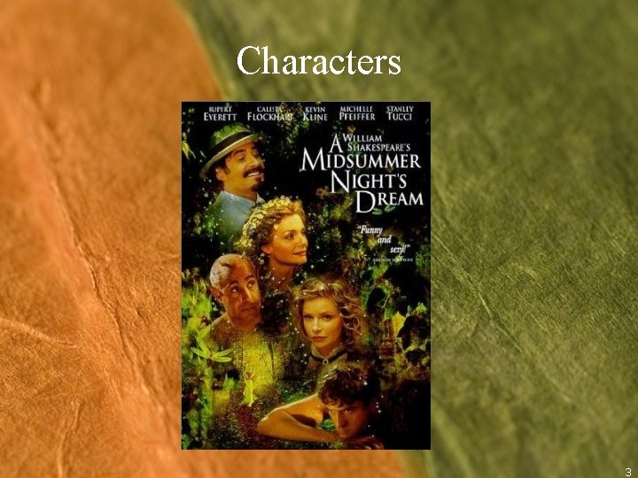 Characters 3 