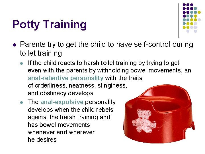 Potty Training l Parents try to get the child to have self-control during toilet