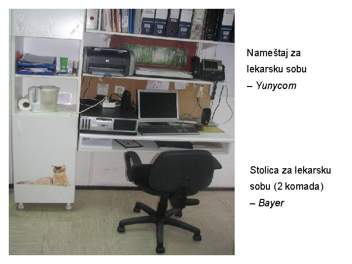 Nameštaj za lekarsku sobu – Yunycom Stolica za lekarsku sobu (2 komada) – Bayer