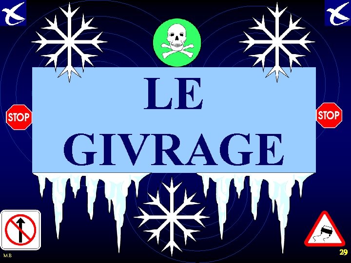 LE GIVRAGE M. B 29 