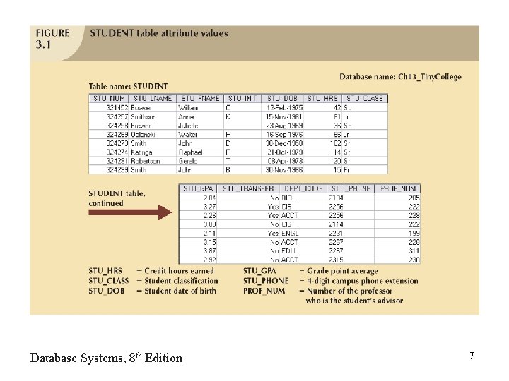 Database Systems, 8 th Edition 7 Database Systems, 8 th Edition 7