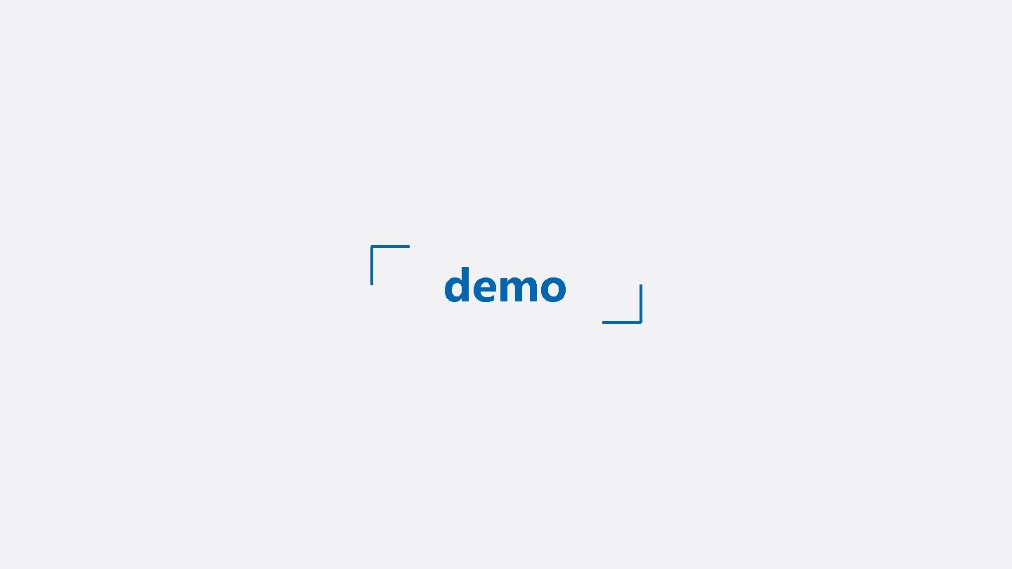 demo 