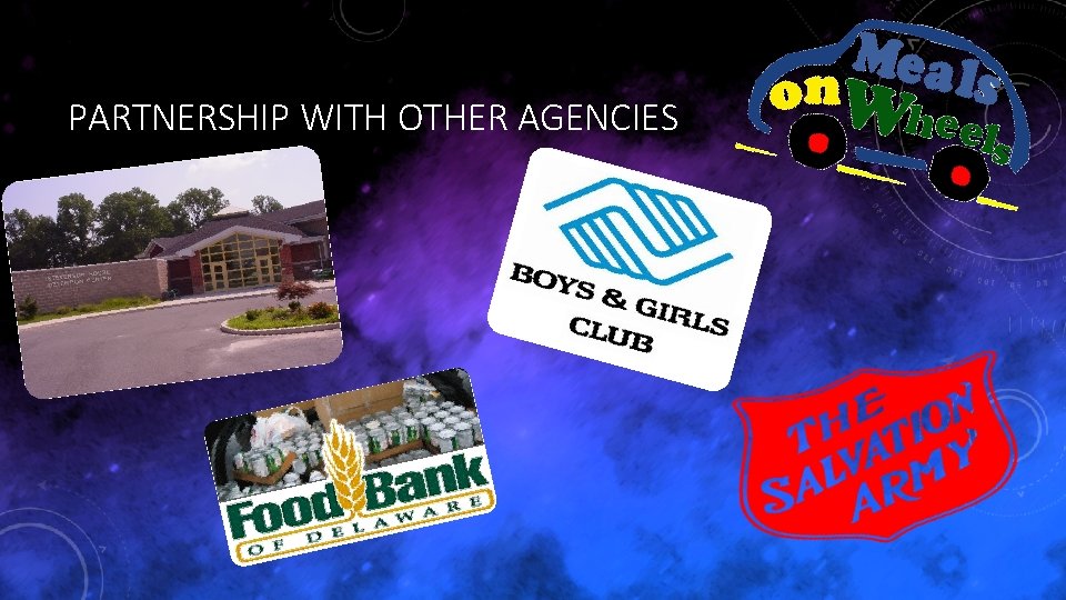 PARTNERSHIP WITH OTHER AGENCIES 